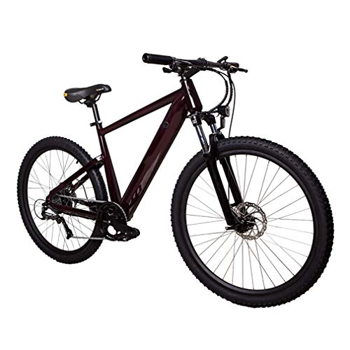 Bicicletas de montaña eléctrica : NYPB Adulto Bicicleta de Montaña Eléctrica, 250W Motor Bicicleta Batería de Litio de 36V 10.4AH Marco de Aleación de Aluminio 7 Velocidades 27.5 * 2.35 Pulgadas Neumático
