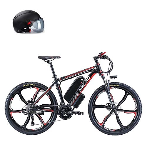 Bicicletas de montaña eléctrica : Pc-Glq Bicicleta Eléctrica De Montaña, 26" 500W Batería 48V E-Bike Sistema De Transmisión De 27 Velocidades con Linterna con Batería De Litio Desmontable, Velocidad Máxima 25 Km / H, 13A