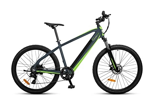 Bicicletas de montaña eléctrica : SachsenRAD E-Bike R8 Ranger / RR Neo II V2 TÜV Certificado 250Wh hasta 100KM de autonomía | E MTB de Solo 21KG Extremadamente Ligera Freno Híbrido-hidráulico | Bicicleta Eléctrica de Hombre y Mujer