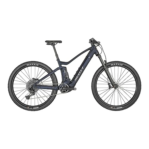 Bicicletas de montaña eléctrica : Scott SCO Bike Strike eRide 930 Blue (EU) KA - L