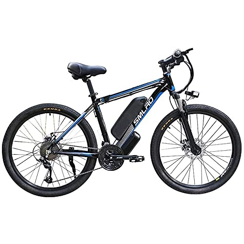 Bicicletas de montaña eléctrica : SFSGH Bicicletas eléctricas para Adultos, Ip54 Impermeable 350W Aleación de Aluminio Ebike Bicicleta extraíble 48V / 13Ah Batería de Iones de Litio Bicicleta de montaña / Commute Ebike (Colo
