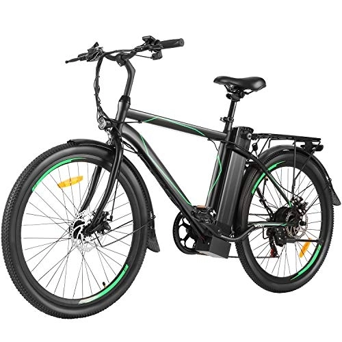 Bicicletas de montaña eléctrica : Speedrid Bicicleta eléctrica eBike de 18"con batería de Litio de 36 V 8 Ah, Bicicleta de montaña Shimano de 20 velocidades para Adultos