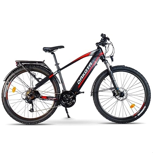 Bicicletas de montaña eléctrica : URBANBIKER Bicicleta Eléctrica Montaña Dakota FE 27, 5" Motor 250W, Batería Litio Extraible 720 WH (48v 15Ah) Celdas Samsung, Frenos Hidraulicos