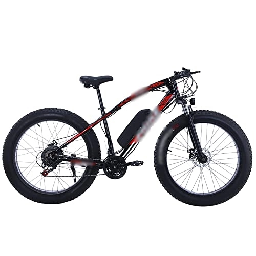 Bicicletas de montaña eléctrica : WASEK Bicicletas de montaña eléctricas, Motos de Nieve eléctricas asistidas, Bicicletas de Playa de Velocidad Variable de una Rueda (A 10A)
