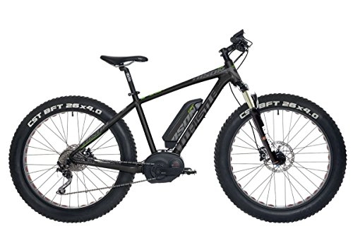 Bicicletas de montaña eléctrica : WHISTLE - Bike Bison 26" 10-V Talla 46 Bosch CX 36 V 250 W 400 Wh Puron 2018 (Fat Bike eléctricas) / E-Bike Bison 26" 10-S Size 46 Bosch CX 36 V 250 W 400 Wh Puron 2018 (Electric Fat Bike)