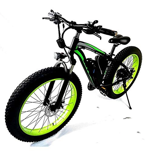 Bicicletas de montaña eléctrica : WQY Bicicleta De Montaña Eléctrica Mejorada, Bicicleta Eléctrica De 350W 26 '' con Batería Extraíble De Iones De Litio De 48V 10AH para Adultos