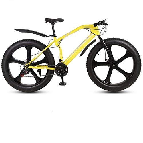 Bicicletas de montaña Fat Tires : Bicicleta de montaña de 26 pulgadas, 26 x 4.0 Fat Tire Bicicleta de freno de disco doble, para ambiente urbano y desplazamiento hacia y desde el trabajo