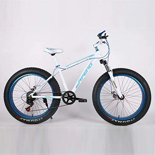 Bicicletas de montaña Fat Tires : JH Adulto de Bicicletas, de 21 velocidades Shimano de Aluminio Ligero de pie de la aleacin de Acero al Carbono de Bicicletas de Alta Disco Cuadro de la Bicicleta de montaña de Frenos, 2