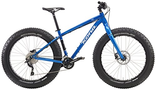 Bicicletas de montaña Fat Tires : Kona WO - MTB rgidas - azul Tamao del cuadro 48, 3 cm 2016