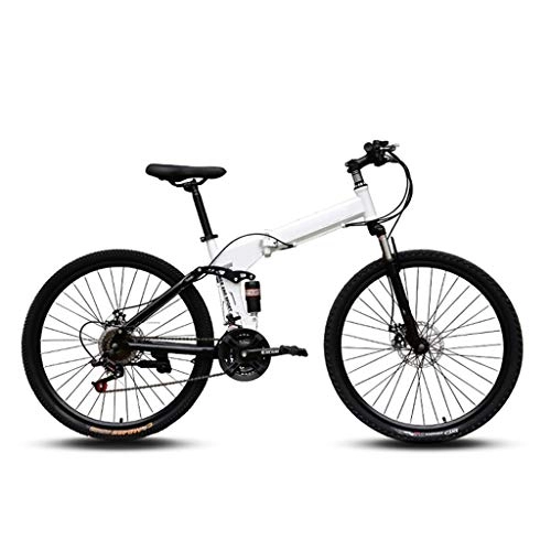 Bicicletas de montaña plegables : Bicicletas de montaña, Bicicletas 24 / 26 pulgadas, bicicletas plegables de 21 velocidades, marco de acero de carbono de alta, bicicletas y mujeres de los hombres, Usado Deportes, Bicicletas de trabajo