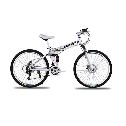 Bicicletas de montaña plegables : JF Mini Bicicleta De Montaña Plegable Ligera De 24 Pulgadas, Bicicleta Portátil Pequeña para Estudiantes Adultos, Bicicleta Ajustable para Hombres Y Mujeres Al Aire Libre