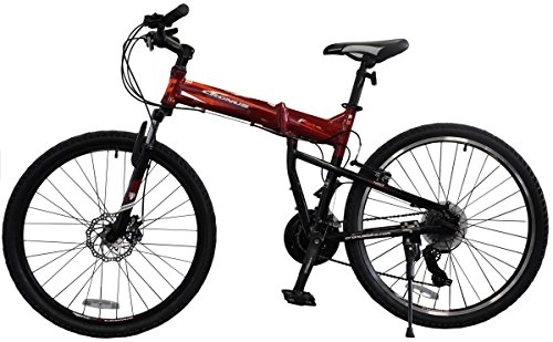 Bicicletas de montaña plegables : Vulcan Bike Soldier - Bicicleta plegable con accionamiento Ducati