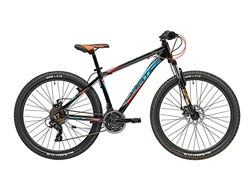 Bicicletas de montaña : Adriatica Wing RC-K Bicicleta, Adultos Unisex, Negro-Azul-Rojo, H48 cm
