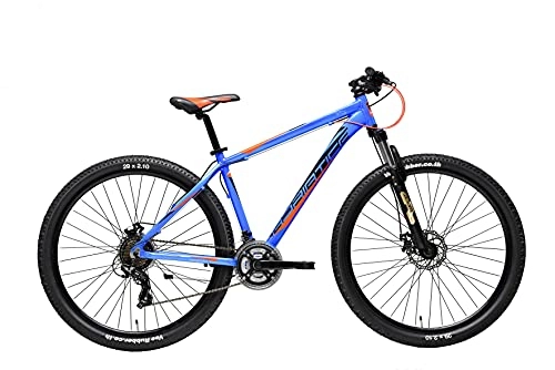 Bicicletas de montaña : Adriatica Wing RCK - Bicicleta de montaña (29", 21 velocidades, frenos de disco, 42 cm), color azul