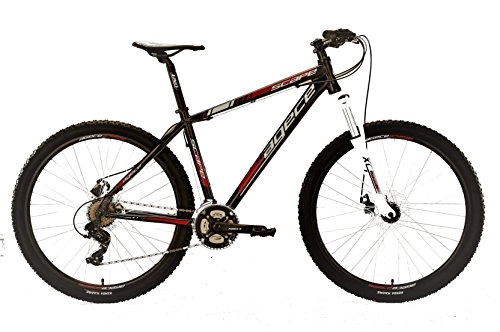 Bicicletas de montaña : Agece Scape Suntour XCT Bicicleta, Hombre, Negro / Rojo, 19"