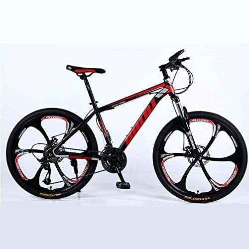 Bicicletas de montaña : Alqn Bicicleta de montaña para adultos, bicicleta de motos de nieve en la playa, bicicletas de doble freno de disco, bicicletas con ruedas de aleacin de aluminio de 26 pulgadas, hombre mujer de uso