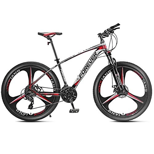 Bicicletas de montaña : AMAIRS Bicicleta De Montaa para Adultos, Bicicleta De Carretera De Aluminio Liviana Adecuada para Viajeros Urbanos Jvenes Que Viajan En Bicicleta 30 Velocidades 26 In, 1 Red