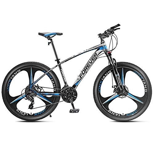 Bicicletas de montaña : AMAIRS Bicicleta De Montaa para Adultos, Bicicleta De Carretera De Aluminio Liviana Adecuada para Viajeros Urbanos Jvenes Que Viajan En Bicicleta 30 Velocidades 26 In, 3 Blue