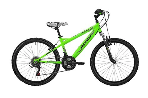 Bicicletas de montaña : Atala 2019 - Bicicleta de montaña para niño Invader de 24 pulgadas, 18 V, color verde
