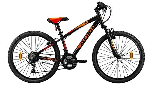 Bicicletas de montaña : Atala 2020 - Bicicleta de montaña Race Comp 24", color negro y naranja, talla única 33