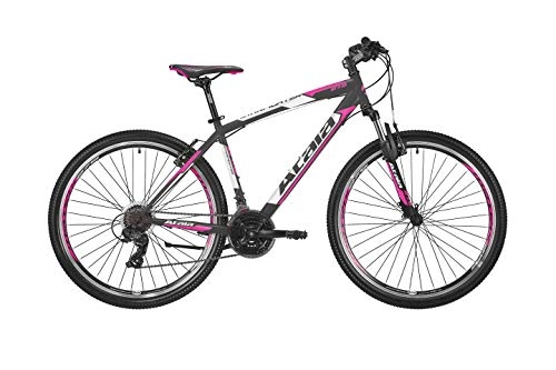 Bicicletas de montaña : Atala - Bicicleta de montaña Starfighter modelo Lady 2020 de 27, 5" VB, 21 velocidades, talla M 18", 165 cm a 180 cm, color negro y naranja