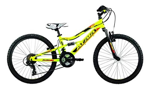 Bicicletas de montaña : Atala Nueva MTB 2020 Mountain Bike Storm VB 21 V Color Amarillo Neon - Negro