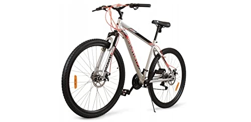 Bicicletas de montaña : BDW - Bicicleta de montaña Shimano de 21 marchas, freno de disco de 29 pulgadas, marco de bicicleta de montaña de 19 pulgadas, aditivos, color gris