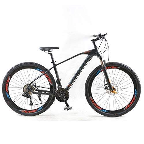 Bicicletas de montaña : Bicicleta Bicicleta de montaña 29 pulgadas Bicicletas de carretera 30 Velocidad Aleación de aluminio Marco Variable Velocidad Dual Disc Frenos Bicicletas ( Color : 30 Black orange , Size : 30 speed )