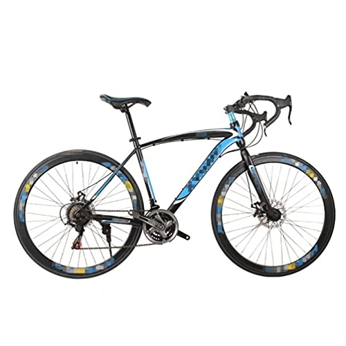 Bicicletas de montaña : Bicicleta De Carretera De MontañA De 21 Velocidades 700C, Bicicleta De Ciudad De CercaníAs, Adecuada Para Hombres / Mujeres / Adolescentes
