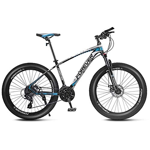 Bicicletas de montaña : Bicicleta De Hombre, Bicicleta De Adulto, Bicicleta De Montaa De 27.5 Pulgadas, Estructura De Suspensin De Aluminio Ligero Completo, 33 Velocidades, Azul, A