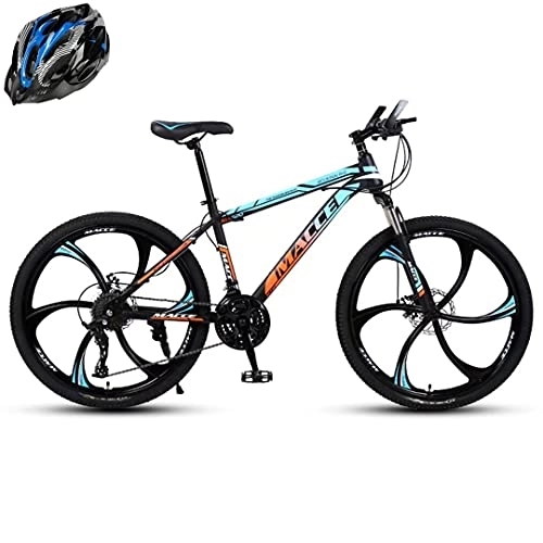 Bicicletas de montaña : Bicicleta de montaña de montaña para adultos con velocidad variable, 24 pulgadas, bicicleta de suspensión de 26 pulgadas, Ciclismo en aire libre, Cross-Country De Montagne