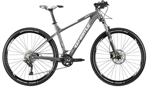 Bicicletas de montaña : Bicicleta de montaña WHISTLE modelo 2021 MIWOK 2160 27.5" color gris / blanco (L)
