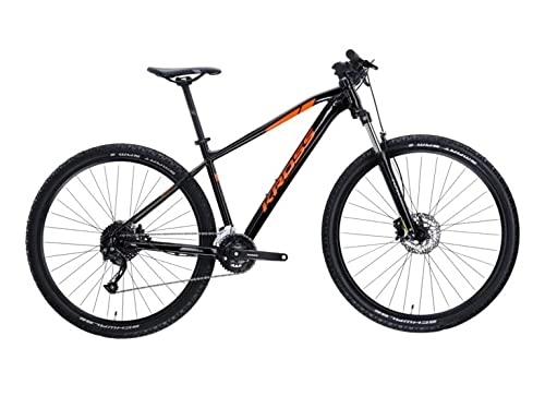 Bicicletas de montaña : Bicicleta de montaña XC KROSS Level 1.0, color azul oscuro