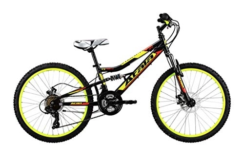 Bicicletas de montaña : Bicicleta infantil Atala Storm Frenos de disco mecánico Shimano 21 V Rueda 24 pulgadas MTB 2020