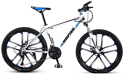 Bicicletas de montaña : Bicicletas de montaña, bicicleta de montaña de 26 pulgadas, aleación de aluminio, campo a través, ligero, velocidad variable, para jóvenes, hombres y mujeres, bicicleta de diez ruedas Cuadro de alea