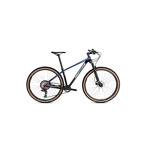 Bicicletas de montaña : Bicycles for Adults 2.0 Carbon Fiber Off-Road Mountain Bike Speed 29 Inch Mountain Bike Carbon Bicycle Carbon Bike Frame Bike (Color : D, Size : 29 x 15 Inches)