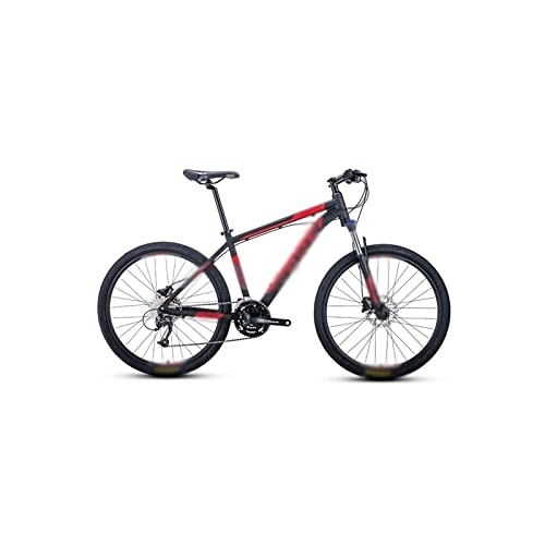 Bicicletas de montaña : Bicycles for Adults 27-Speed Outdoor Mountain Bike Adult Sports Bicycle Hydraulic Disc Brakes Men and Women Cool Bicycle Outdoor Leisure Sports Cycl (Color : Red, Size : 27_26*19(175-185CM)