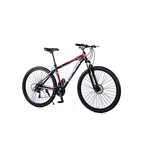 Bicicletas de montaña : Bicycles for Adults 29 Inch Mountain Bike Ultralight Aluminum Alloy Bike Double Disc Brake Bicycle Outdoor Sport Mountain Bicycle (Color : Red)