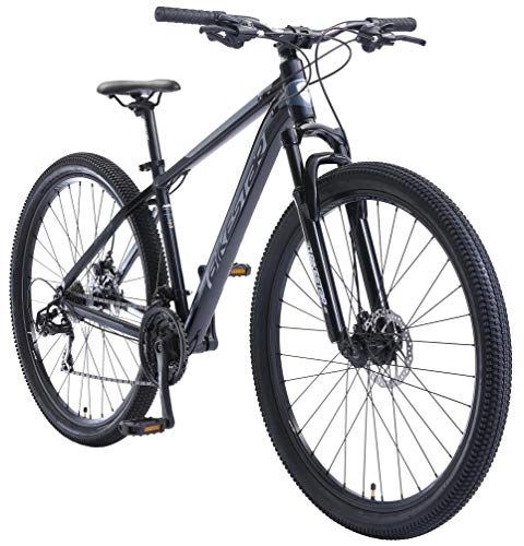 Bicicletas de montaña : BIKESTAR Bicicleta de montaña Hardtail de Aluminio, 21 Marchas Shimano 29" Pulgadas | Mountainbike con Frenos de Disco Cuadro 17" MTB | Azul
