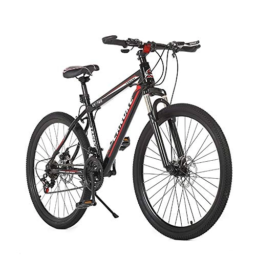 Bicicletas de montaña : BZZBZZ Bicicleta de montaña Bicicleta de aleación de Aluminio con Freno de Doble Disco de 34 velocidades y 21 velocidades Adecuado para Personas Mayores de 14 años