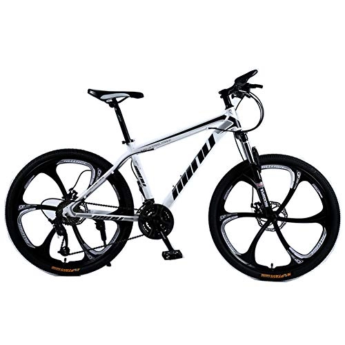 Bicicletas de montaña : Caige MTB 26 Pulgadas de Rueda Alta de Acero al Carbono Hardtail Bicicletas 21 Velocidad, Velocidad 24, 27 de Velocidad, Velocidad 30 Bicicletas Kit, B, 21 Speed