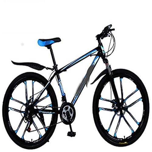 Bicicletas de montaña : CDPC Bicicletas de montaña livianas de 24 velocidades, 27 velocidades, Marco de Aluminio Resistente, Bicicletas de Campo traviesa, Bicicletas de Velocidad Variable Masculinas y Femeninas de Fibra