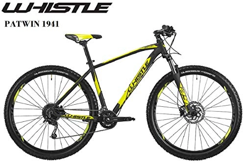 Bicicletas de montaña : ciclos puzone portafotos 1941Gama 2019, Black- Neon Yellow Matt, 43 CM - S
