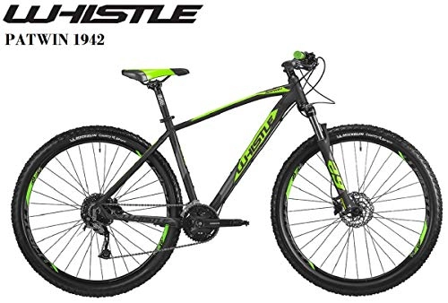 Bicicletas de montaña : ciclos puzone portafotos 1942 Gama 2019 , Black- Neon Green Matt, 53 CM - L