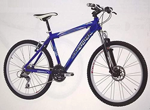 Bicicletas de montaña : CINZIA - Bicicleta Phyton de 26 Pulgadas, de Aluminio, Color Azul, 24 V