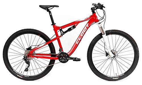 Bicicletas de montaña : CLOOT Control FR 700 2x10 Shimano Deore con Amortiguador Aire. (L (1.77-1.88)) Bicicleta Doble Suspension 29, Adultos Unisex, 140