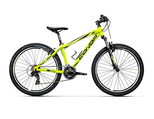 Bicicletas de montaña : Conor 5200 26" Bicicleta Ciclismo Unisex Adulto, (Amarillo), SM