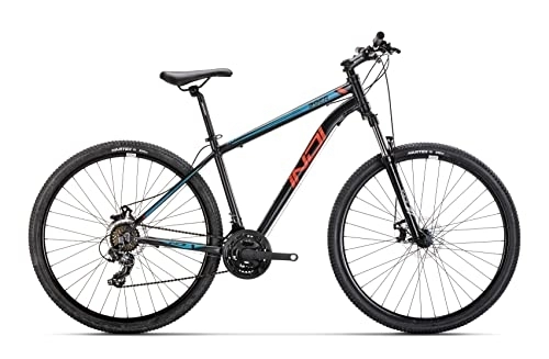 Bicicletas de montaña : Conor Indi 29 Disco Mecanico 18 Bicicleta, Adultos Unisex, Negro / Rojo, L