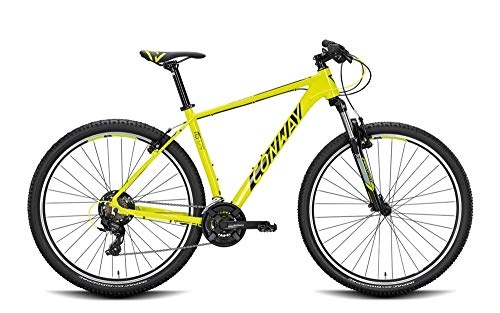 Bicicletas de montaña : ConWay MS 329 Acid / Black 2020 RH - Bicicleta de montaña para hombre (51 cm / 29 pulgadas)