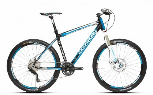 Bicicletas de montaña : Corratec MTB X-Vert S 0.3 negro-azul modelo 2013 RH 44 cm 11, 60 kg